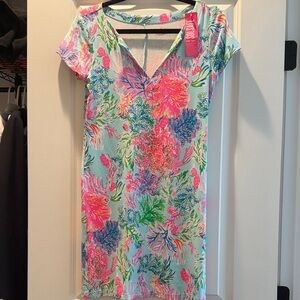 Lilly Pulitzer dress Floral V-Neck Dress